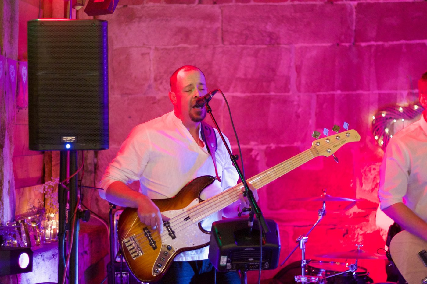 Bass guitarist and vocalist